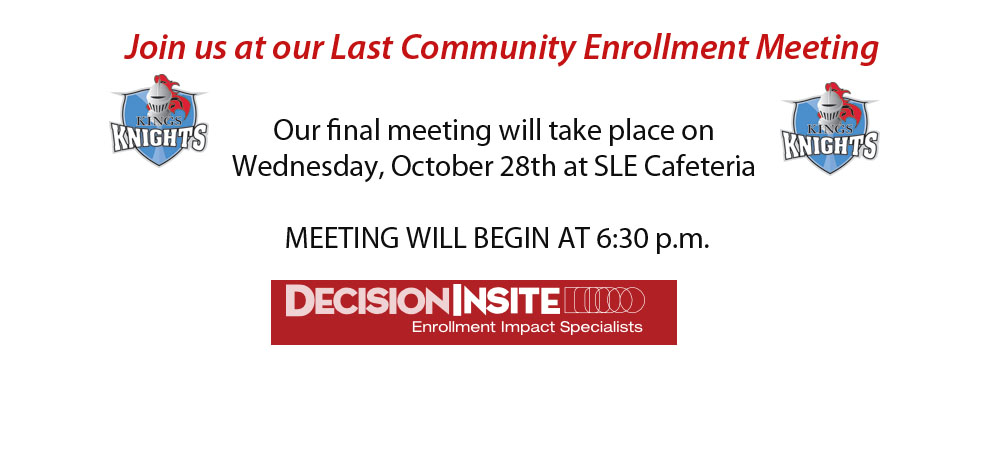Community Enrollment Meeting graphic Community Enrollment Meeting graphic